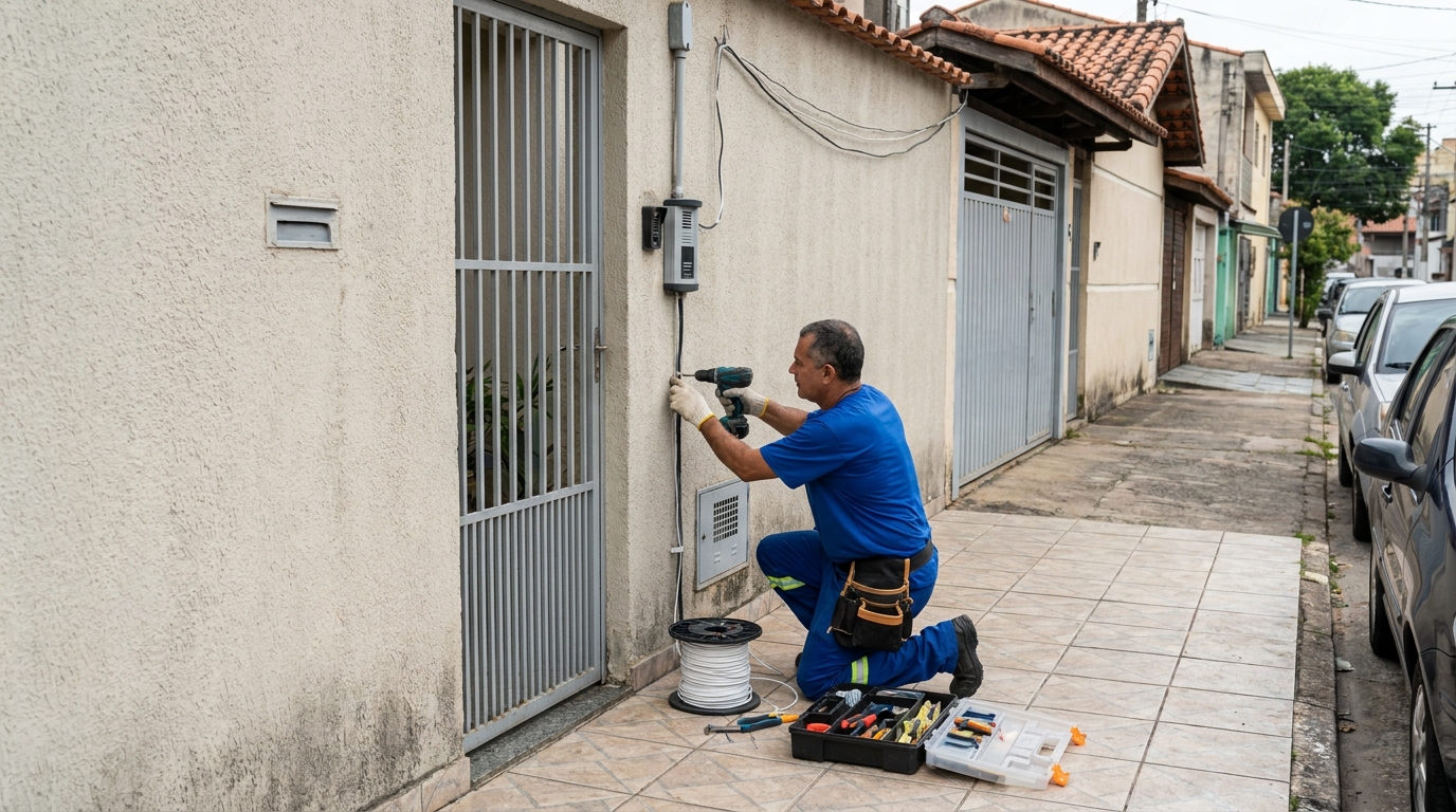 Instalação em Condomínios no Jardim Efigênio, Campinas‑SP