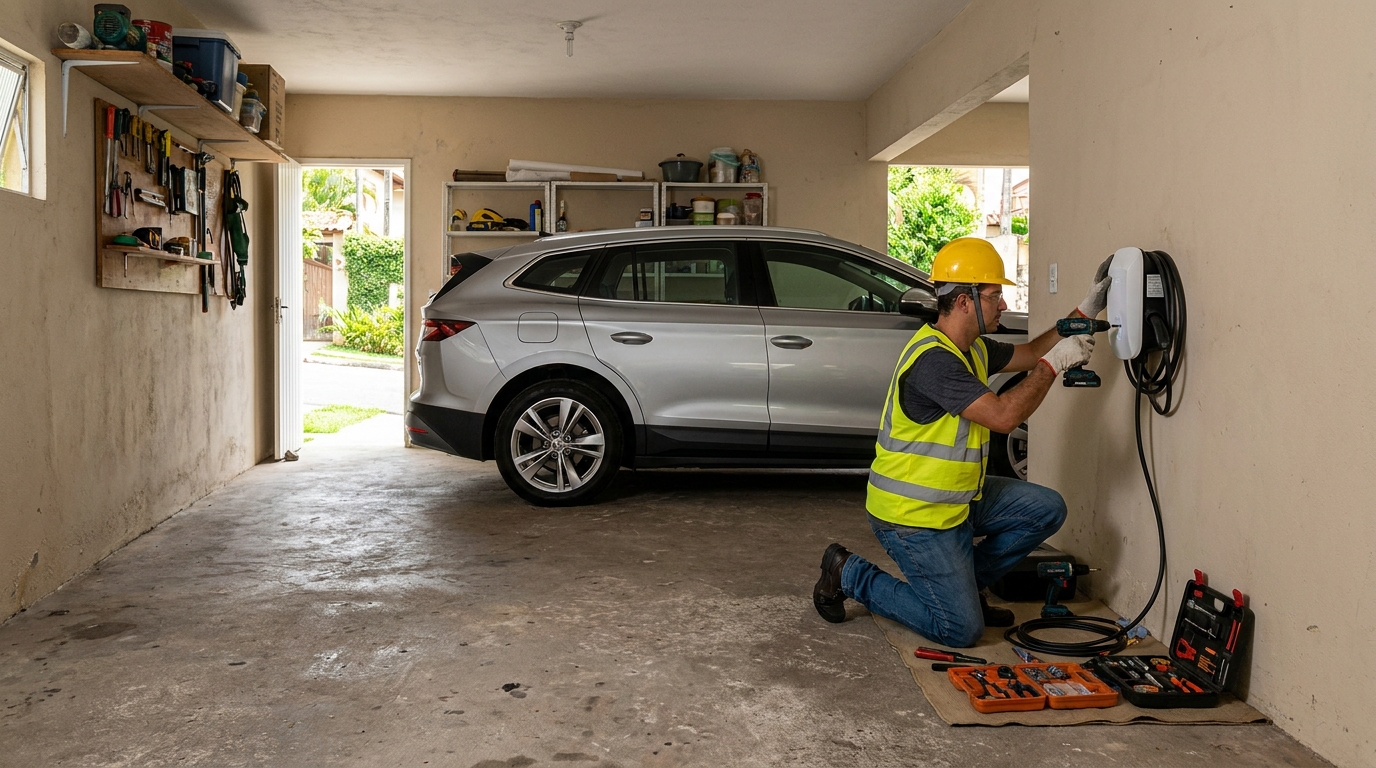 Instalação em Garagem ou Condomínio no Bosque, Campinas‑SP
