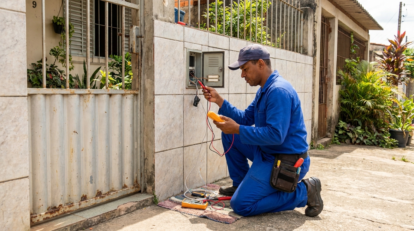 Manutenção de Sistema no Jardim Aero Continental, Campinas‑SP