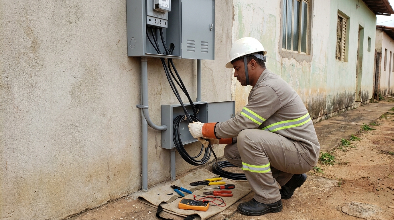 Regularização de Entrada de Energia no Centro, Campinas‑SP